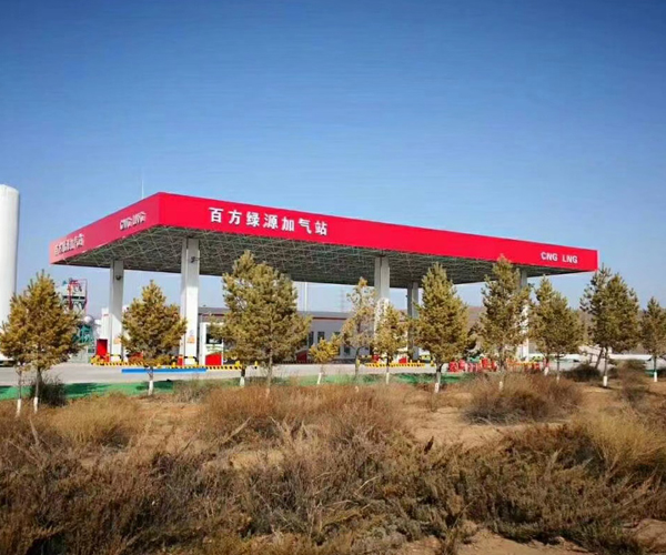 天然气处理与 LNG 生产装置(意向图)